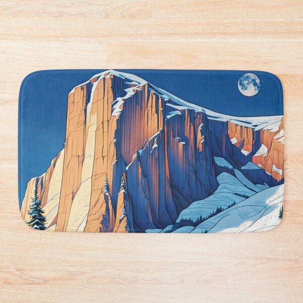 Item preview, Mount El Capitan Snowy Landscape designed and sold by Secondearth.