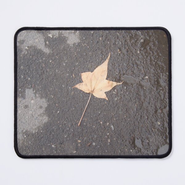 Item preview, A dry leaf on the asphalt. designed and sold by ValeB23.