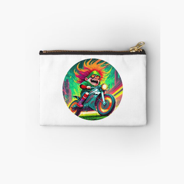 Item preview, Fierce Gnome on a Motorcycle designed and sold by BADESIGNZZ.