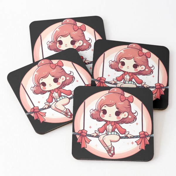 Item preview, Circus girl give show on flying trapeze designed and sold by TomFrontierArt.
