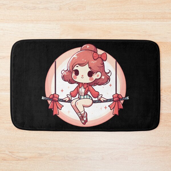 Item preview, Circus girl give show on flying trapeze designed and sold by TomFrontierArt.