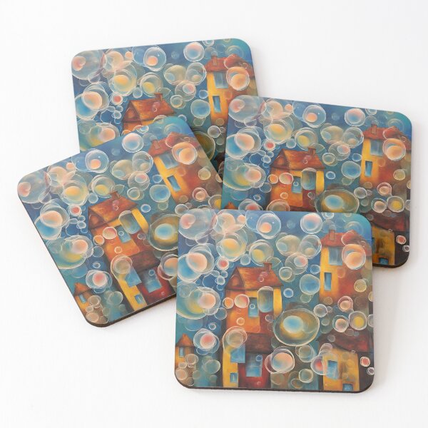 Item preview, Comics project houses and denser multicolored bubble designed and sold by janjacbu.