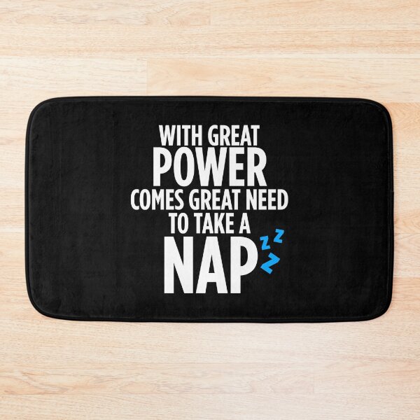 Item preview, with great power comes great need to take a nap designed and sold by Walter-Jrr.