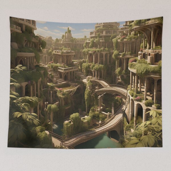 Item preview, Hanging Gardens of Babylonia | Hip Hop style designed and sold by ComicsFactory.