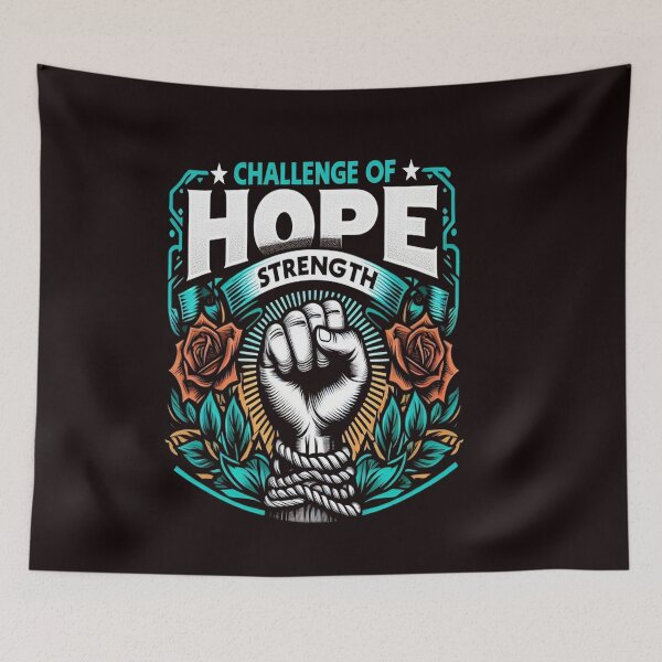 Item preview, challenge of hope strength designed and sold by GLORY-LIFE.