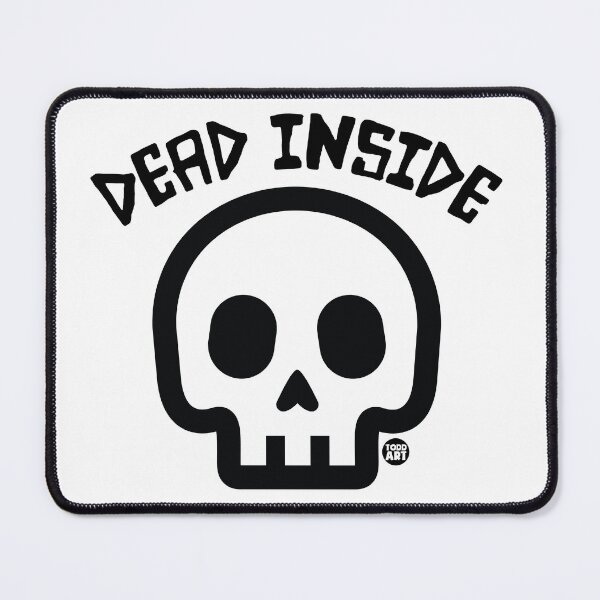 Item preview, DEAD INSIDE SKULL designed and sold by TODD GOLDMAN.