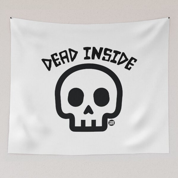 Item preview, DEAD INSIDE SKULL designed and sold by TODD GOLDMAN.