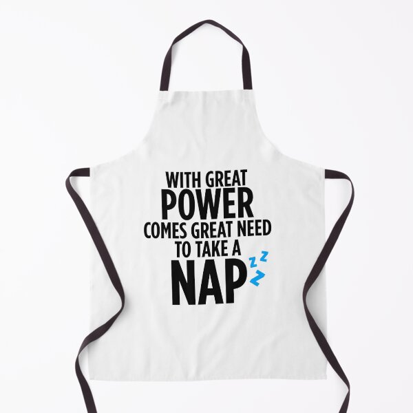 Item preview, with great power comes great need to take a nap designed and sold by Walter-Jrr.