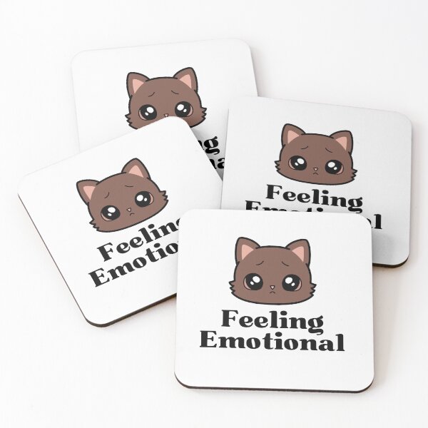 Item preview, Feeling Emotional | cute emotional quotes designed and sold by PurpleWay.