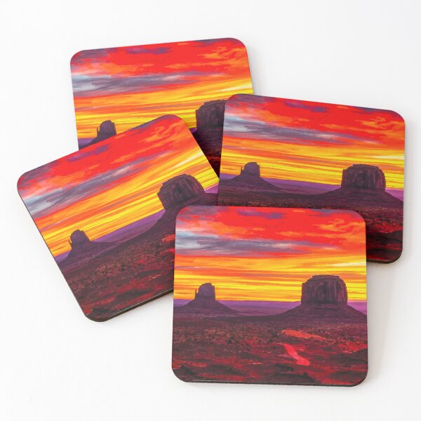Item preview, Sunset in Arizona desert designed and sold by OCNau.