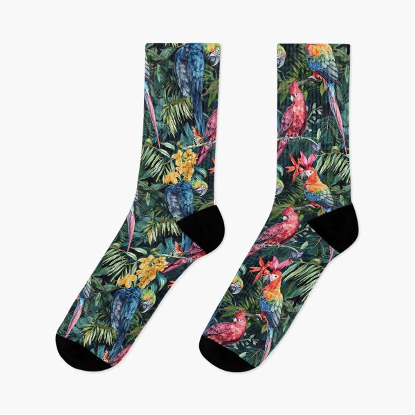 Artikelvorschau, Paradise Serenade: Ein Aquarell-Wandteppich aus exotischer Zeit entworfen und verkauft von Neo Nirvana.