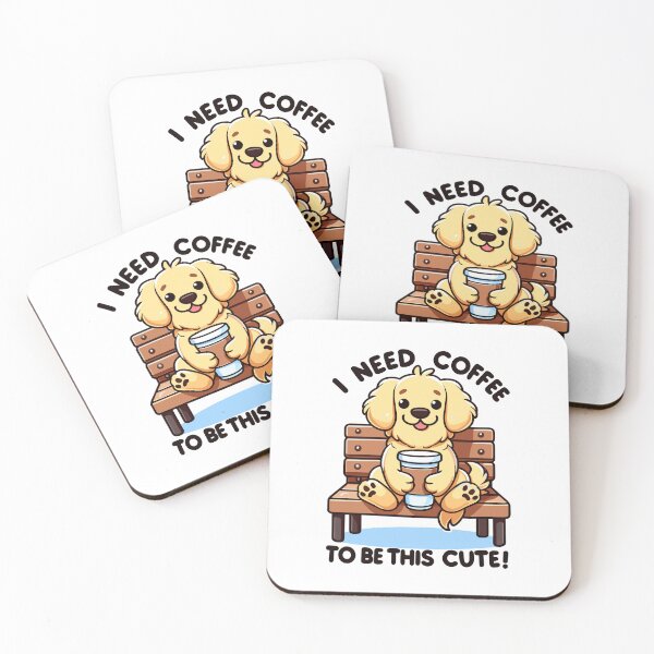 Item preview, Cute Dog Coffee Lover Gifts  designed and sold by DinoKate.