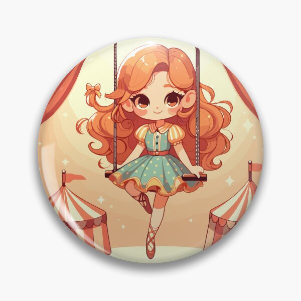 Item preview, Circus girl give show on flying trapeze designed and sold by TomFrontierArt.
