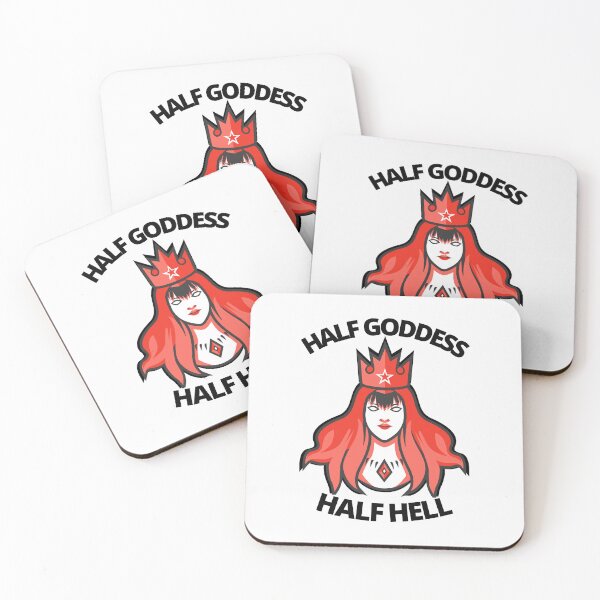 Item preview, Half Goddess Half Hell | Powerful quotes designed and sold by PurpleWay.