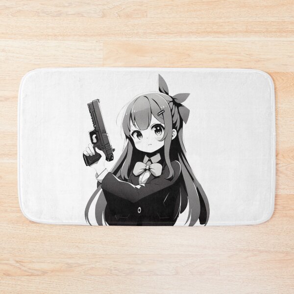 Item preview, Anime Gun Girl in Uniform designed and sold by revsdesign.