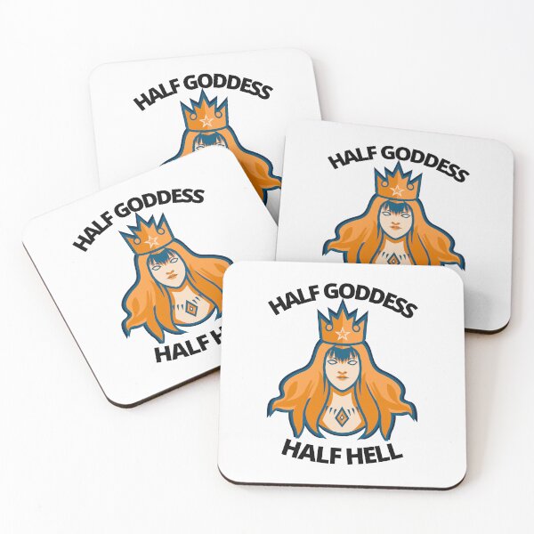 Item preview, Half Goddess Half Hell | Powerful women quotes designed and sold by PurpleWay.