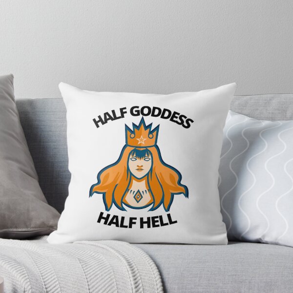 Item preview, Half Goddess Half Hell | Powerful women quotes designed and sold by PurpleWay.
