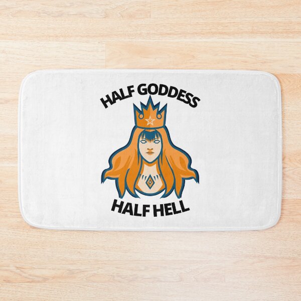Item preview, Half Goddess Half Hell | Powerful women quotes designed and sold by PurpleWay.