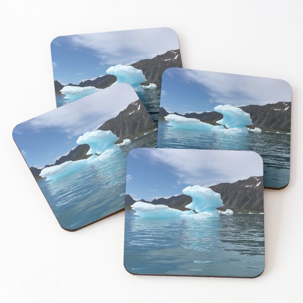 Item preview, Iceberg near Bear Glacier Kenai Fjords Alaska Photographic Print designed and sold by Neeshki.