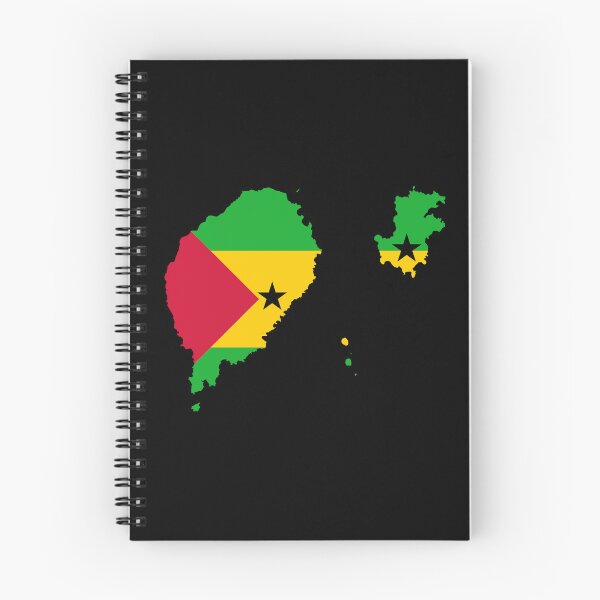 Item preview, Flag Map of Sao Tome and Principe designed and sold by feether-store.