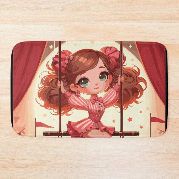 Item preview, Circus girl give show on flying trapeze designed and sold by TomFrontierArt.