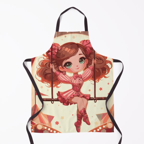 Item preview, Circus girl give show on flying trapeze designed and sold by TomFrontierArt.