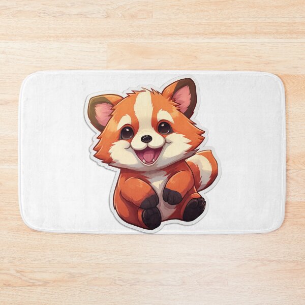 Item preview, Happy smiling red panda designed and sold by GoodThings66.