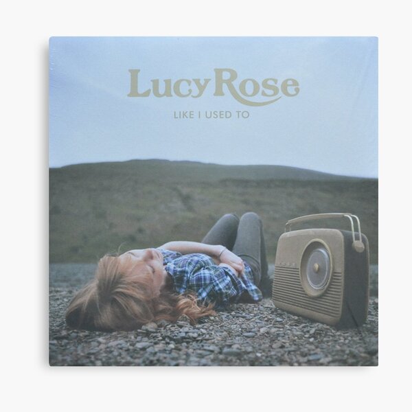 Lucy Rose - like i used to LP Sleeve artwork Fan art Canvas Print