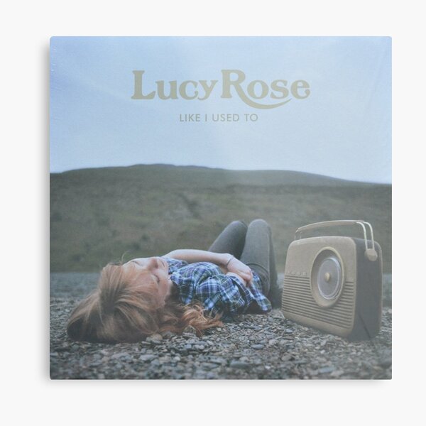 Lucy Rose - like i used to LP Sleeve artwork Fan art Metal Print
