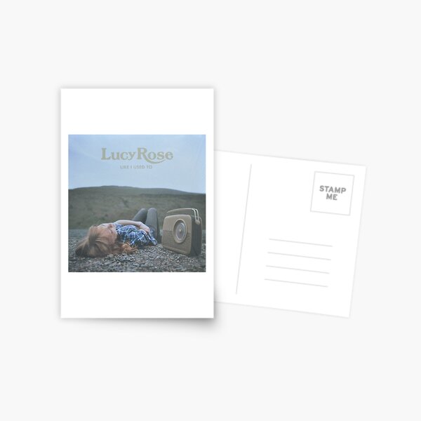 Lucy Rose - like i used to LP Sleeve artwork Fan art Postcard