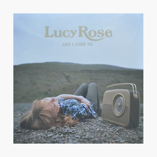Lucy Rose - like i used to LP Sleeve artwork Fan art Photographic Print