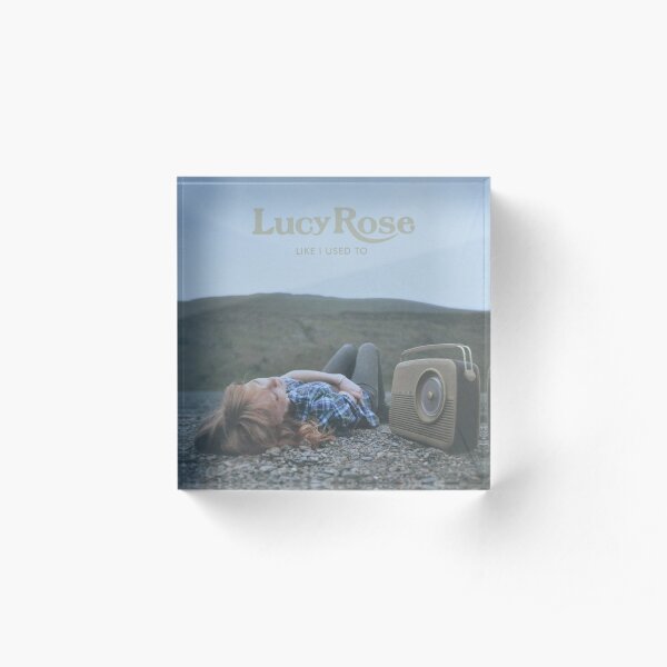 Lucy Rose - like i used to LP Sleeve artwork Fan art Acrylic Block