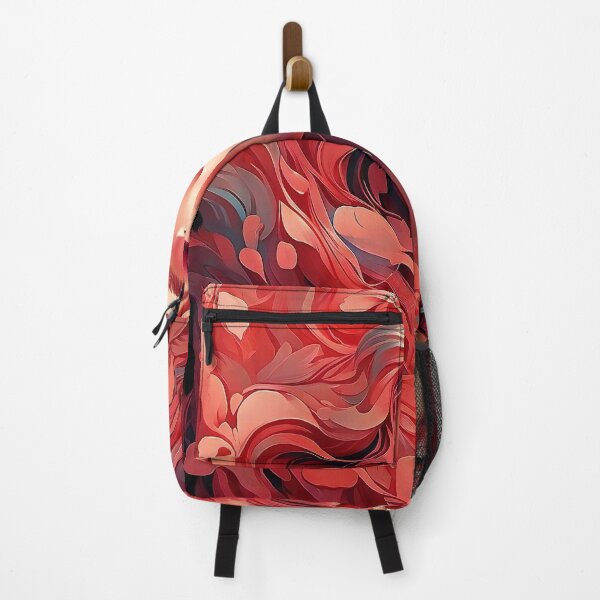 Item preview, Crimson Cascade: Elegance in the Whirls of Wind designed and sold by ArtComixHaven.