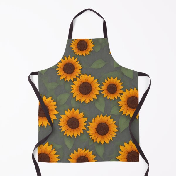 Item preview, beautiful sunflowers with green leaves summer and spring style designed and sold by Carlos Gudino.