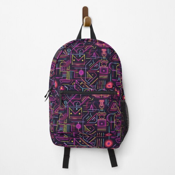 Item preview, Neon Nexus: A Cyberpunk Tapestry of Futuristic Geometry designed and sold by Neo Nirvana.