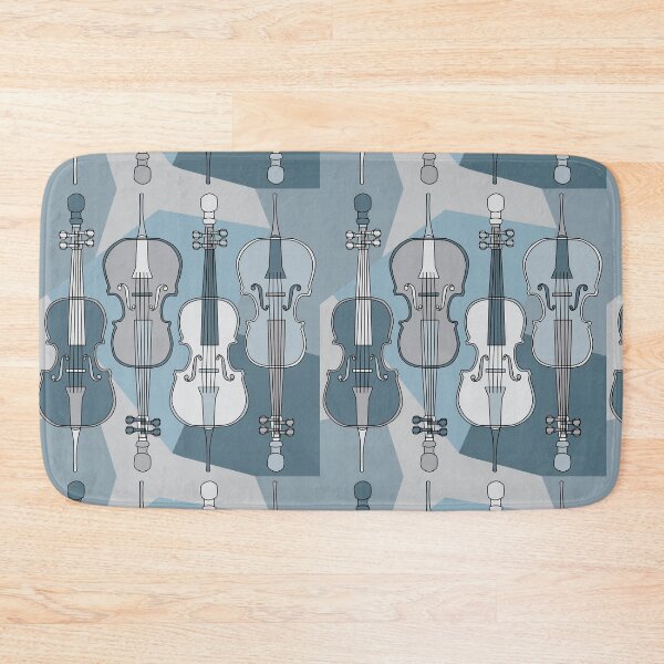 Item preview, Blue Gray Cello Pattern  designed and sold by BartholGraphics.