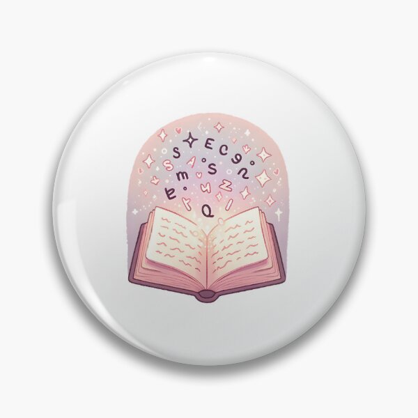 Item preview, Enchanted Book of Floating Letters designed and sold by UmbrellaStudio1.