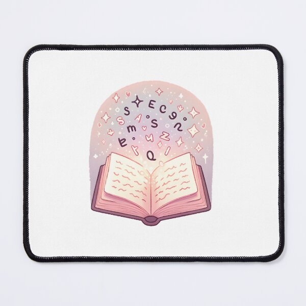 Item preview, Enchanted Book of Floating Letters designed and sold by UmbrellaStudio1.