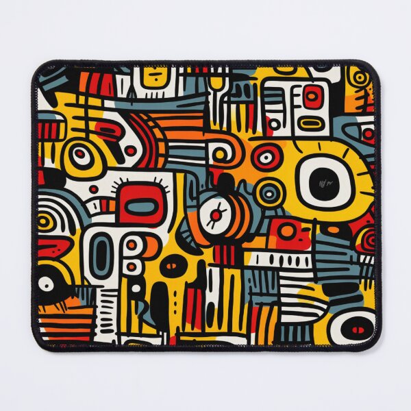 Item preview, Abstract Tribal Rhythms - Contemporary Geometric Art designed and sold by Nicholas Panek.