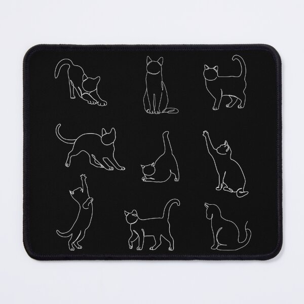 Item preview, Cat One Line Art - Cat Lovers designed and sold by patternjp.