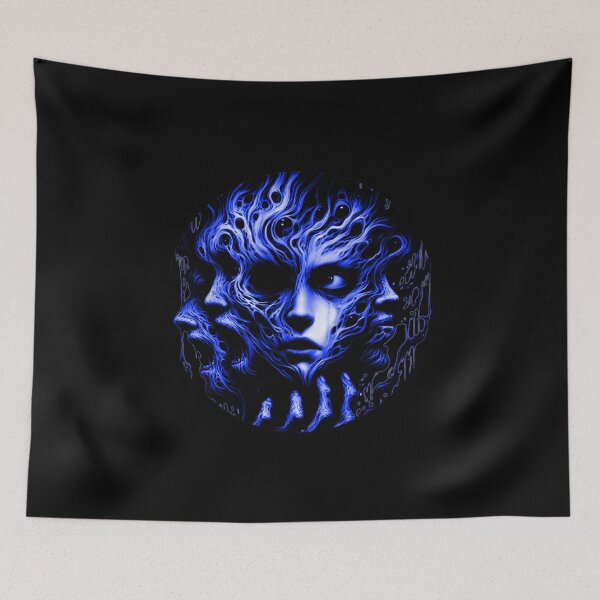 Item preview, Multifaceted blue - mental health advocacy collection by Red Siri0 designed and sold by Red Siri0 Art.