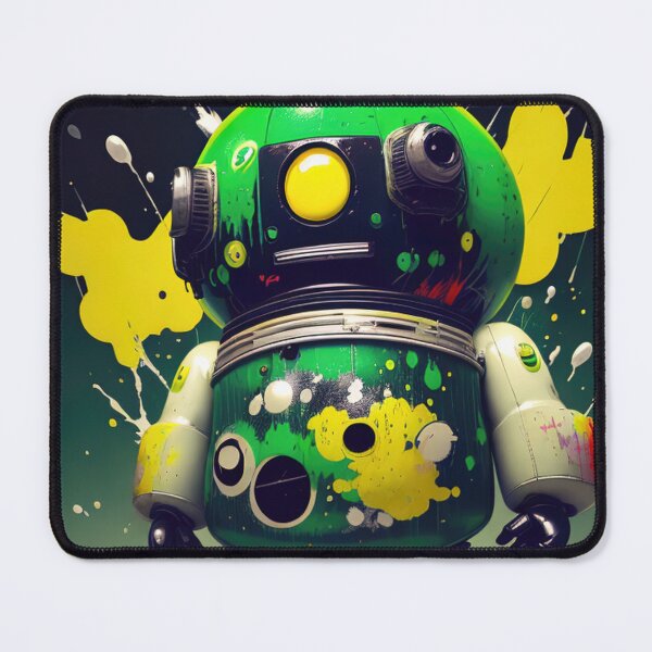 Item preview, Robot Graffitti, robot ,robotics ,robots ,technology ,art designed and sold by Cyber Kids.