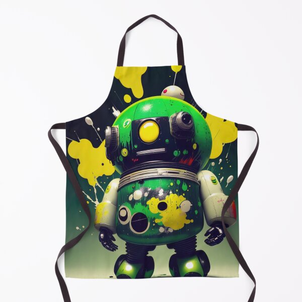 Artikelvorschau, Roboter-Graffiti, Roboter, Robotik, Roboter, Technologie, Kunst entworfen und verkauft von Cyber Kids.