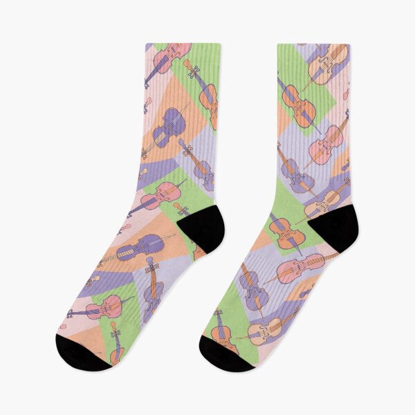 Item preview, Angled Cellos  Pastels designed and sold by BartholGraphics.