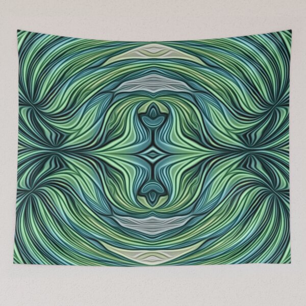 Item preview, Blue American agave designed and sold by FluidArtByLK.