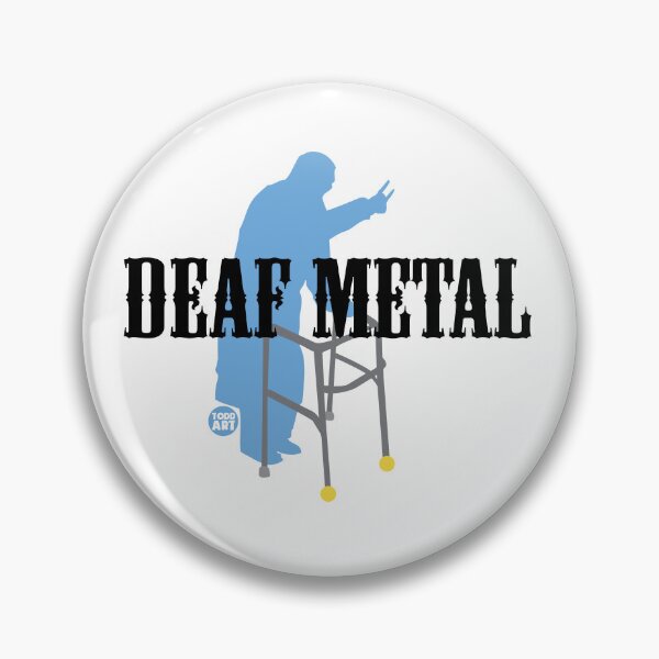 Item preview, DEAF METAL designed and sold by TODD GOLDMAN.