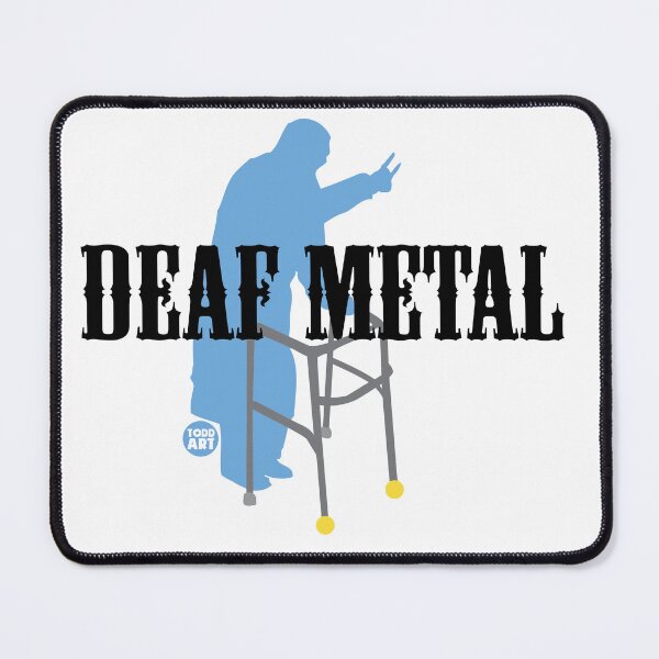 Item preview, DEAF METAL designed and sold by TODD GOLDMAN.