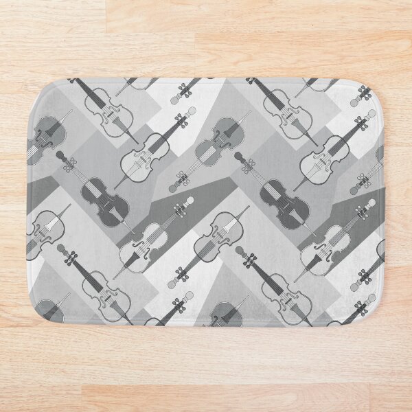 Item preview, Angled Cellos Grays designed and sold by BartholGraphics.