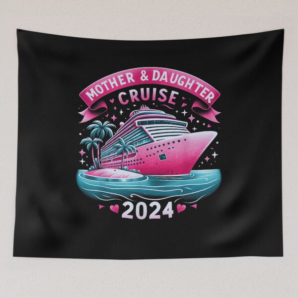 Item preview, Mother And Daughter Cruise 2024 Funny Family Trip 2024 designed and sold by studiopekepeke.
