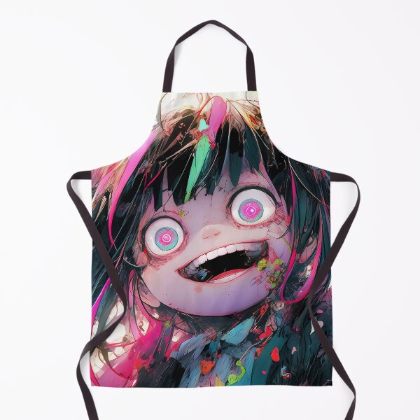 Artikelvorschau, Buntes Kawaii psychedelisches Horror-Anime-Mädchen entworfen und verkauft von bubblegoth.
